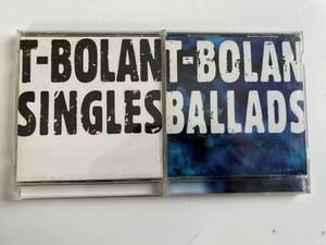 ベスト2枚セット□T－BOLAN /SINGLES /BALLADS□バラードベスト