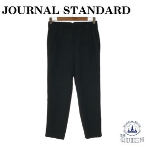 ☆美品☆ JOURNAL STANDARD ジャーナルスタンダード パンツ カジュアルパンツ ストレート レディース ブラック 36 901-3007 送料無料