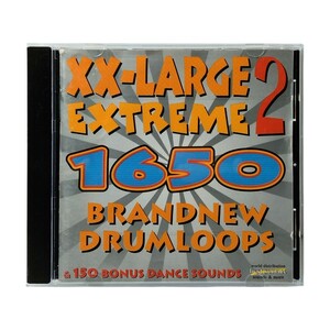 【 中古 CD 】Best Service XX-LARGE EXTREME2 1650 BRANDNEW DRUMLOOPS