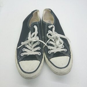 ◇ Θ CONVERSE コンバース スニーカー サイズ24.5 ブラック系 レディース E