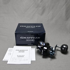 【その他】SHIMANO(シマノ)　17　GRAPPLER グラップラー 301HG ベイトリール　中古品