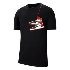 AJ1 ナイキ エアジョーダン Tシャツ Mサイズ ジャンプマン NBA NIKE AIR JORDAN 23 Jumpman　靴柄　シューズ バッシュ スラムダンク