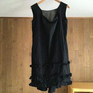 美品 robe de chambre COMME des GARCONS コムデギャルソン　縮絨　ポリ ワンピース　AD2003