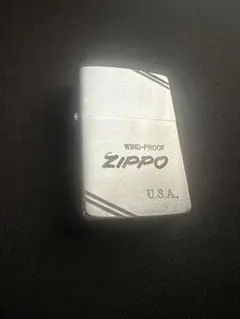 ZIPPO　ジッポー　ダイアゴナル　1987年製　イタリック