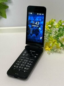 【送料無料】SIMフリー ガラホ docomo DIGNO ケータイ ベーシック KY-41B ブラック★ 判定〇 SIMロック解除済み Y38