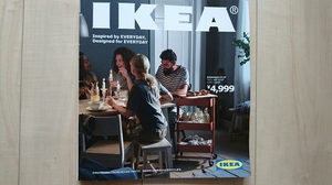 IKEA カタログ　2017　既読・中古・良品