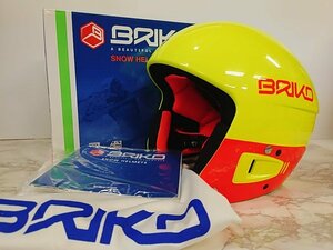 2△4-1207【BRIKO/ブリコ】 VULCANO FIS 6.8”JR　スノーヘルメット　ジュニア用ＸＳサイズ☆店頭引渡OK《札幌/伏見店》