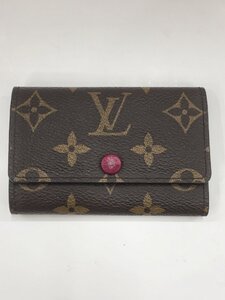 LOUIS VUITTON/ルイ・ヴィトン モノグラム ミュルティクレ６ フューシャ M60701