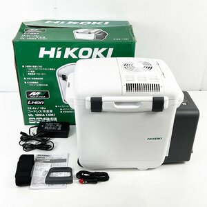 HiKOKI ハイコーキ コードレス冷温庫 UL18DA ACアダプター付き 充電式保冷温庫 ポータブル冷蔵庫 保冷 保温 [R14163]