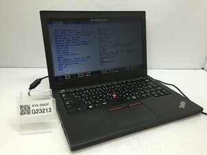 ジャンク/ LENOVO 20HMS0WV00 ThinkPad X270 Intel Core i5-7200U メモリ8.19GB NVME256.06GB 【G23213】