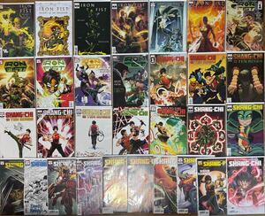 a0202-2.洋書 IRONFIST Shang-chi 他 アメコミ まとめ マーベル MARVEL American comics collector