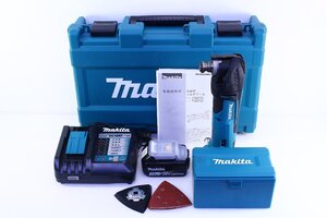 ●makita マキタ TM51D 充電式マルチツール 18V 研削 研磨 コードレス 電動工具 付属品あり ケース付き【10918650】