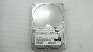 3.5インチHDD HITACHI Deskster HDS722512VLAT80 123.5GB 7200RPM IDE 中古動作品(A183)