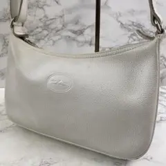 LONGCHAMP ロンシャン 本革 レザー ミニ ショルダーバッグ スマホ