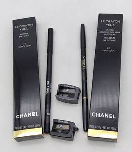 X★新品 CHANEL シャネル ルクレイヨンユー アイライナー 2色2本 17/87★