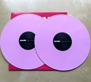 SERATO ピンクバイナル2枚組 Serato Control Vinyl 12 12inch盤その他にもプロモーション盤 レア盤 人気レコード 多数出品。