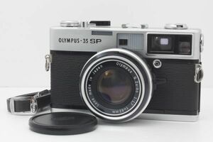 オリンパス OLYMPUS - 35 SP シルバー 完動品 キャップ・ストラップ・ケース付き #158