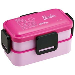 バービー 弁当箱 ランチボックス 600ml 抗菌 食洗機対応 2段 Barbie CORE 女の子 女性 女子 レディース スケーター