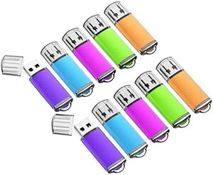 KOOTION USBメモリ 16GB 10個セットUSB2.0 USBフラッシュメモリー キャップ式 ストラップホール