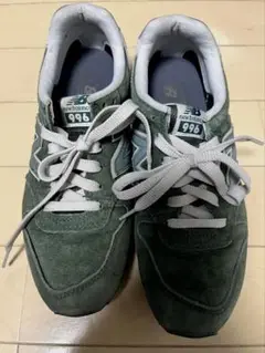 New Balance 996 グリーン シューズ