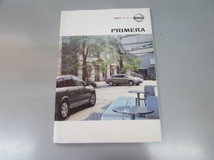 Glp_377344　車パンフレット　NISSAN PRIMERA／Partsカタログ付　表写真.2台景