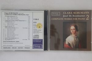 CD Jozef De Beenhouwer Schumann Complete Works For Piano 2 11302 PARTRIDGE Japan /00110