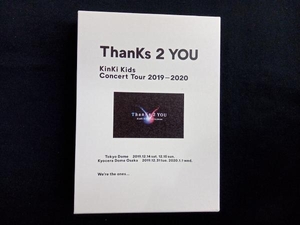 KinKi Kids Concert Tour 2019-2020 ThanKs 2 YOU(初回版)(Blu-ray Disc)　3枚組 JEXN-0129〜131