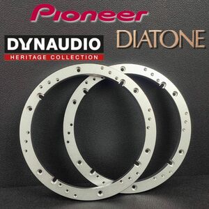 ダイヤトーン(DIATONE) DS-SA1000 スピーカー ミッドウーファー用 アルミバッフル■17cm スペーサー インナーバッフル別途必要 アウター化