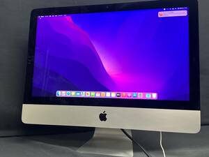 【良品♪】Apple iMac 2015 21.5インチ (A1418)[Core i5 5675R 3.1GHz/RAM:16GB/SSD:480GB]Montery 動作品 