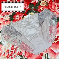 ★SALON PEACH JOHN★ゴージャスレース刺繍ショーツ★パンツ下着★M