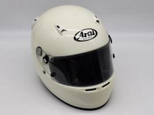 Arai アライ Arai GP-5X 四輪用 GP5X 白 フルフェイスヘルメット Lサイズ