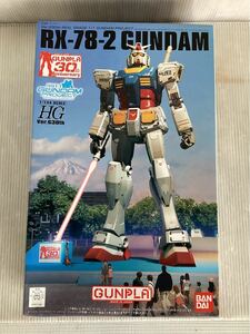 【H0650】 ガンプラ 未組立 機動戦士ガンダム HG GUNPLA 30th Anniversary 1/144 取扱説明書付き　 バンダイ