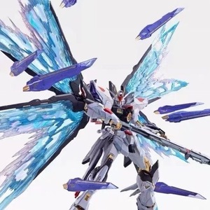 MC ストライクフリーダムガンダム ソウルブルーVer. ＆ 光の翼 合金完成品 海外製1/100スケール