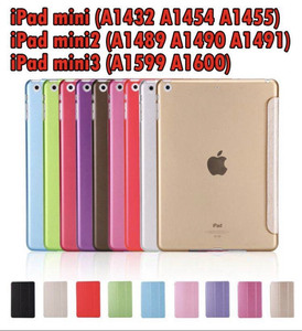 ◆◇新品未使用★送料無料！☆選べるカラー9色 ipad mini3/mini2/mini サイズ共通 ipadカバー ipadケース オートスリープ◇◆