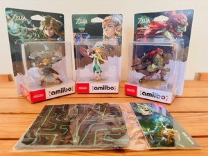 北米版 ZELDA ゼルダ ティアーズ オブ ザ キングダム amiiboセット他 計4種 新品未使用