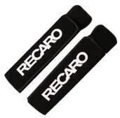 RECARO ベルトカバー (2個セット) ブラッ