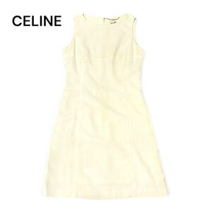 CELINE セリーヌ ワンピース ホワイト 38 