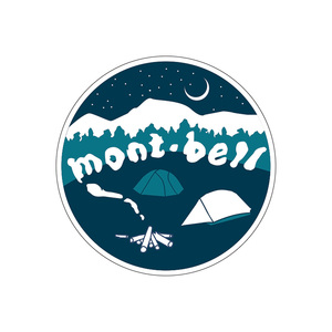 mont-bell モンベル 1124860 ステッカー キャンプ 新品