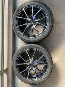 S660 用セット　ウェッズスポーツアルミホイールSA-10R アドバンネオバAD09 165/55R15 195/45R16