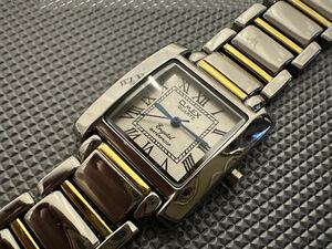 【中古】腕時計 OMEX オメックス TH023 クォーツ スクエア Cartier タンク風 珍品 希少 レア 【札TB01】
