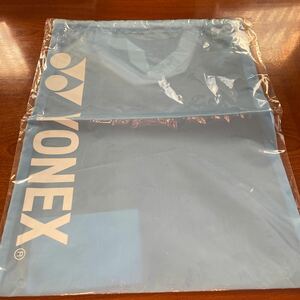 YONEX ヨネックスグッズ 巾着袋　素材ポリエステルサイズ約W330㎜×H420㎜　非売品