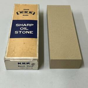 ★★　未使用品！　★★ KKK油トイシ ★★ KKK SHARP OIL STONE ★★　中目 ★★ 150 X 50 X 25 ★★　　HT-199