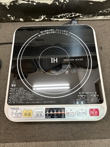 伊1843 YAMAZEN 山善 ヤマゼン IH~S1400 IH調理器 1400W 50／60Hz 2014年製 現状品