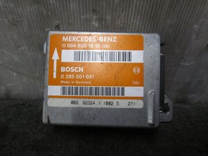 ■メルセデスベンツ SL R129 129061 エアバッグコンピューター 0048201810 0285001031 テストOK 52529Km M104 5FAT 左ハンドル車■