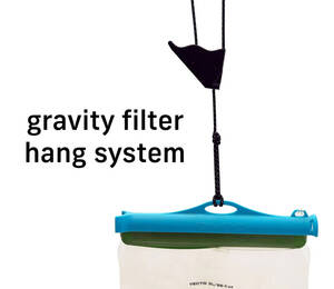 common gear Gravity Filter Hang System コモンギア　UL ウルトラライト ウォーターボトル ハンガー CNOC クノック Sawyer