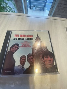 THE WHO / THE WHO SINGS MY GENERATION