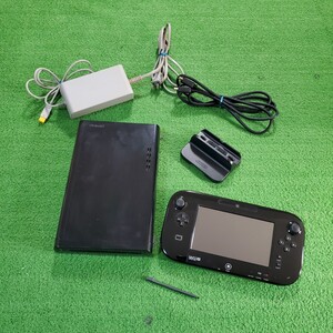 Wii U 本体 32GB WUP-101 GamePad ゲームパッド WUP-010 クロ ブラック 動作確認済み 初期化済み オススメ(*^^*) Nintendo 任天堂