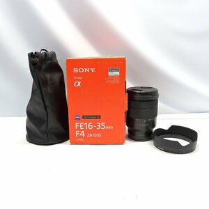 1円～SONY カメラレンズ Vario-Tessar T* FE 16-35mm F4 ZA OSS SEL1635Z【栃木出荷】