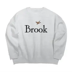 brook 2024aw BrookLogo Stolen"TM" Sweat