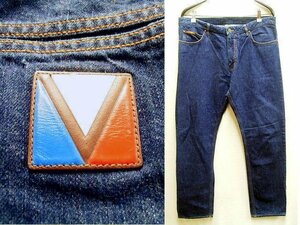 ◇即決[W36 SL]LOUIS VUITTON 14AW ガストンV スリム SLIM FIT イタリア製 デニム ルイヴィトン RM142Q H5ID07DBB パンツ■4214